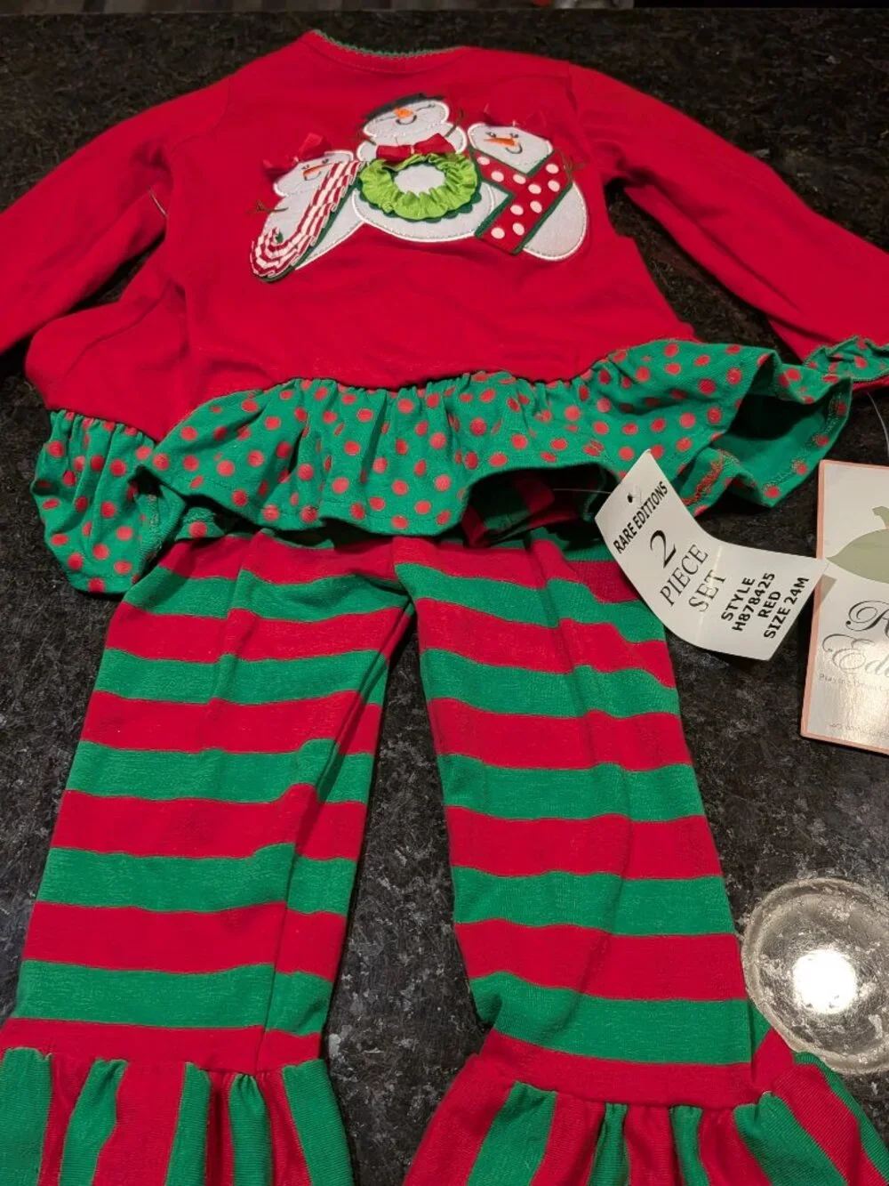 Snowman 2 Piece Outfit